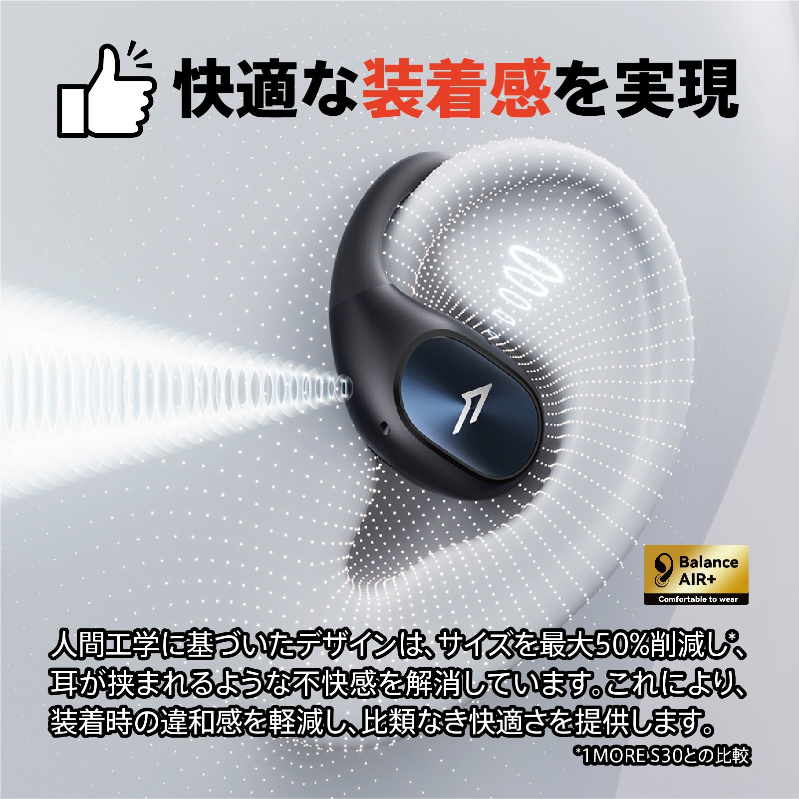 1MORE Open Earbuds S31 オープンイヤーイヤホン