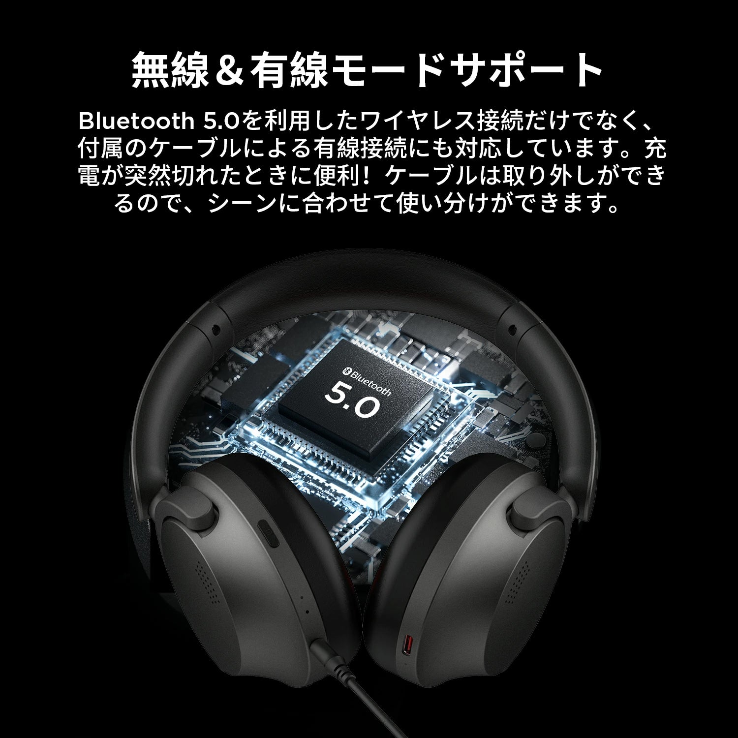 1MORE SonoFlow ワイヤレスヘッドホン