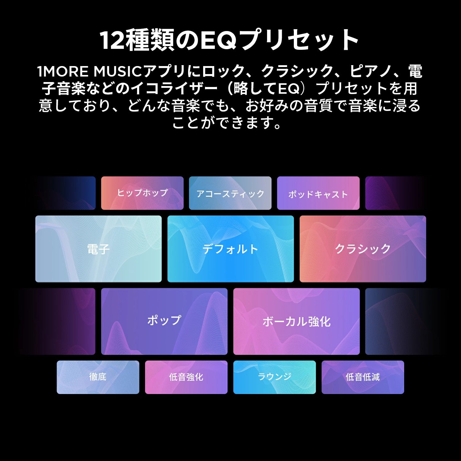 1MORE SonoFlow ワイヤレスヘッドホン