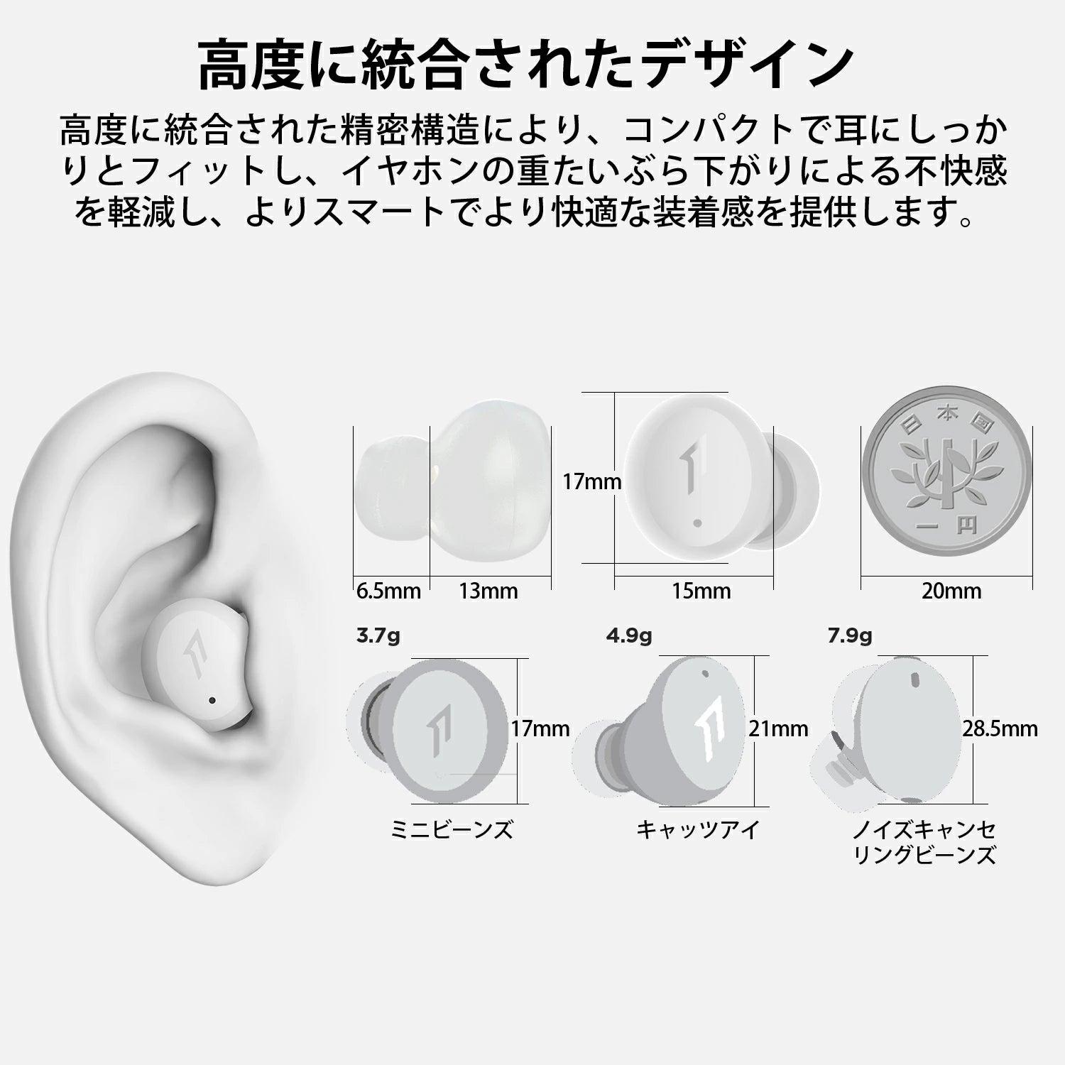 1MORE ComfoBuds Mini 睡眠用イヤホン